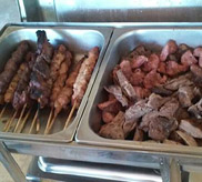 Buffet com Churrasco